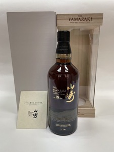  【未開栓】 サントリ－山崎18年 リミテッドエディション ウイスキー 700ml 43% 箱付no:0426