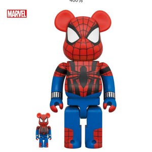 BE@RBRICK SPIDER-MAN(BEN REILLY) ベアブリック スパイダーマン ベン レイリー 100&400%