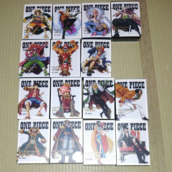 美品 未開封品 尾田栄一郎 アニメ ONE PIECE LogCollection DVD15巻セット ワンピース