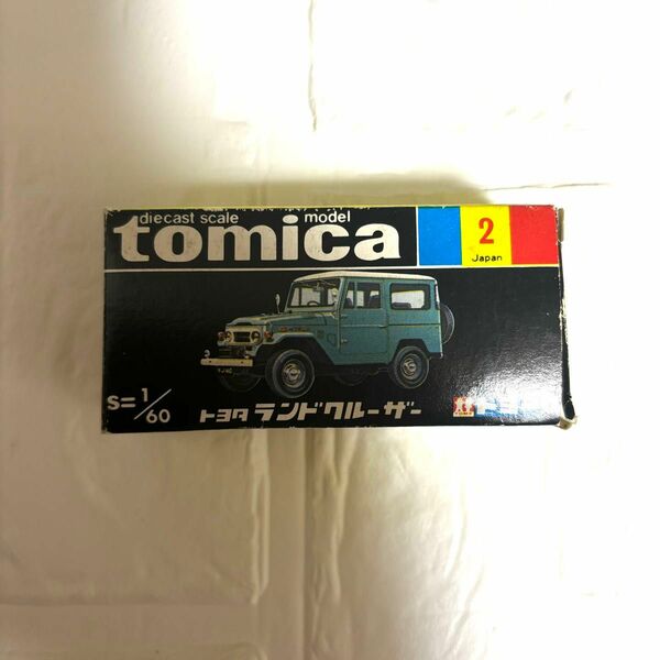 トミカ　tomica トヨタランドクルーザー 黒箱トミカ トヨタ