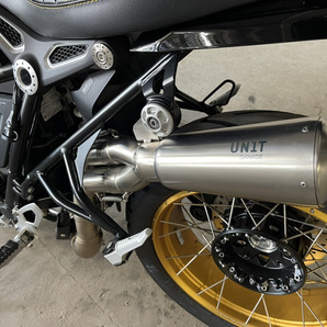 希少!定価17万円!BMW R nine T UNIT GARAGE (ユニットガレージ) ハイパイプ マフラー 2021年～ アーバンGS Pure Roadster Racer UrbanG/S の画像7