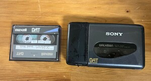 [②-d5] Sony Sony Walkman Walkman WMD-DT1 Dat с кассеткой лентой редкий ретро