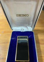 【②-D3】seiko ガスライター 喫煙具 アンティーク レトロ コレクション_画像2