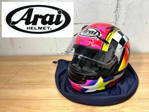 アライ Arai ヘルメット ケビン シュワンツ モデル クワンタム J / QUANTUM J / 57-58cm / フルフェイス / 2020年製造 / レプリカ / 極美品