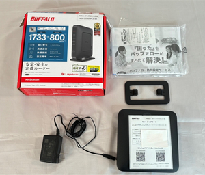 10152-2-MS11- BUFFALO バッファロー - WSR-2533DHPLS-BK - 無線LANルータ ブラック