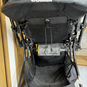 10547-1-SK23-コンビ-combi コンビ スゴカルα 4キャス Light A型ベビーカー-バギーボード付の画像6