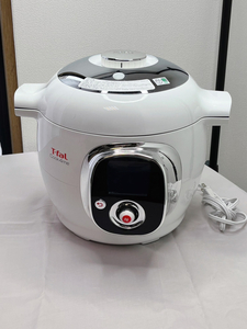 10513-1-SK23- T-fal ティファール - Cook 4me CY8711JP -家庭用圧力鍋 6L 白 ホワイト 通電動作確認済