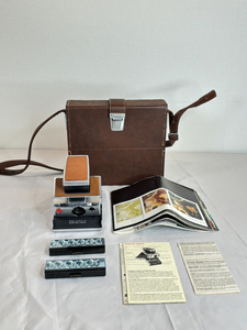 10227-1-UF10- POLAROID - SX-70 LAND CAMERA leather made case attaching - dampproof box storage 