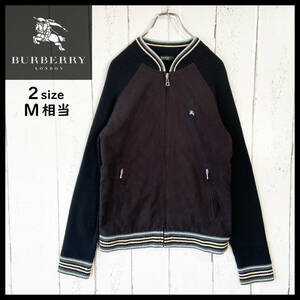 【USED】 バーバリー BURBERRY BLACKLABEL ブルゾン ジャケット M相当 (レディース XLサイズ相当) ☆送料無料☆