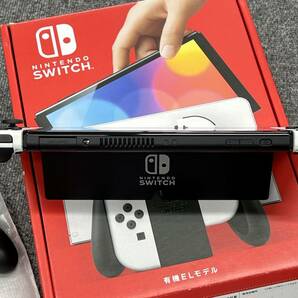 美品 ニンテンドースイッチ Nintendo Switch 有機ELモデル ホワイト HEG-S-KAAAA 動作確認済 の画像5