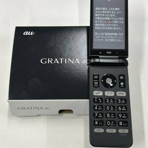 未使用品 SIMフリー GRATINA 4G KYF31 一括〇 の画像2