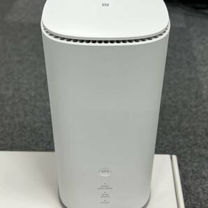 美品 Speed Wi-Fi HOME 5G L13 ホワイト ZTR02SWU 2023年6月製造 判定〇 の画像3