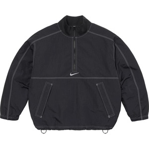 送料無料! XLサイズ Supreme Nike Ripstop Pullover Black 黒 ブラック シュプリーム ナイキ リップストップ プルオーバー ジャケット