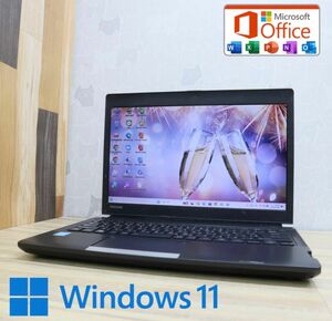 ★中古東芝パソコン320GB★R734/M Core i5-4310M Win11 Office Bluetooth ノートPC8