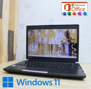 ★美品東芝パソコン500GB★R734/M Core i5-4310M Win11 Office ノートPC69