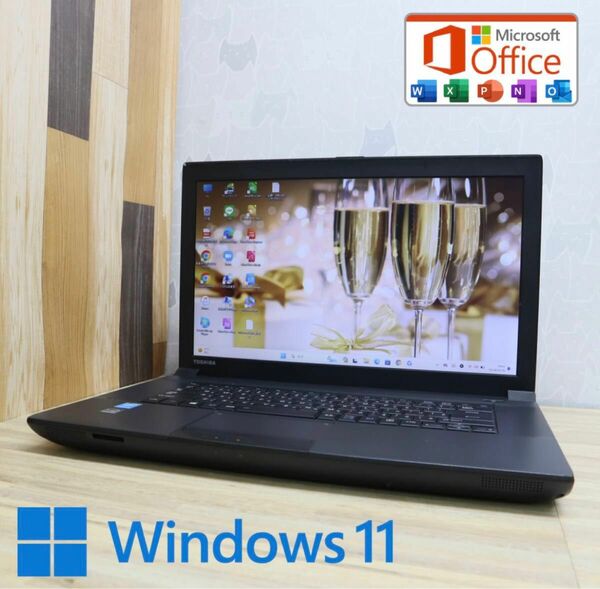 ★美品NECパソコン320GB★B554/M Core i3-4100M Win11 MS Office ノートPC101