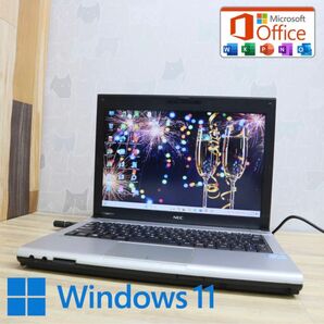 ★中古NECパソコン500GBメモリ6GB★VK26M Core i5-3320M Win11 Office ノートPC78