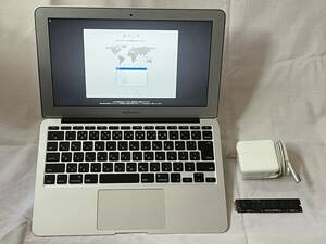 （おまけ有り）MacBook Air 11インチ(Mid 2011)A1370/Core i5 1.6GHz/4GB/SSD 128GB/OS High Sierra/動作確認済