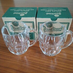 ピルスナーウルケル　オリジナルグラス　ビールジョッキ　２個セット
