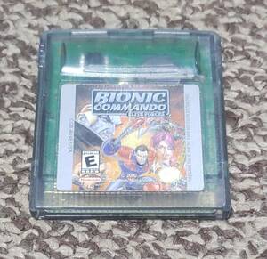 GBC　バイオニックコマンドーエリートフォース　BIONIC COMMANDO ELITE FORCES