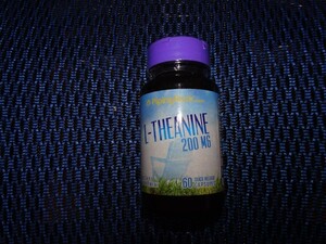 last one point time limit is 2024 year 10 month on and after. goods! complete unopened! free shipping! one bead .L- theanine 200mg60 Capsule 
