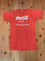 コカコーラ　Coca Cola 半袖Tシャツ 70'sビンテージ　Sサイズ縮み_画像1
