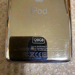 Apple アップル iPod classic 120GB A1238 シルバー の画像6