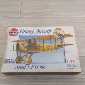 【F691】【未開封】 AIRFIX エアフィックス 1/72 Vintage Aircraft SPECIAL EDITION Spad S.VⅡ 1917 01081