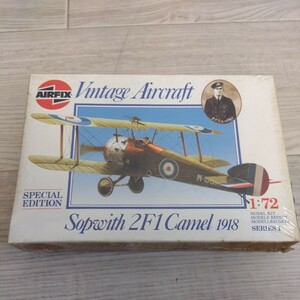 【F702】【未開封】 AIRFIX エアフィックス 1/72 Vintage Aircraft SPECIAL EDITION Sopwith 2F1C Camel 1918 01075