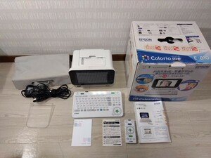 【F251】【初期化済み】 EPSON エプソン E-810 Colorio me カラリオ ミー 宛名達人 写真プリント