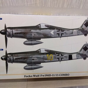 【F624】【未組立】 Hasegawa ハセガワ 02115 1/72 Focke-Wulf Fw190D-11/13 COMBO フォッケウルフ コンボ 2機セット 特別仕様の画像2