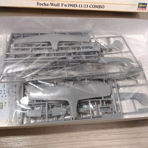 【F624】【未組立】 Hasegawa ハセガワ 02115 1/72 Focke-Wulf Fw190D-11/13 COMBO フォッケウルフ コンボ 2機セット 特別仕様の画像3