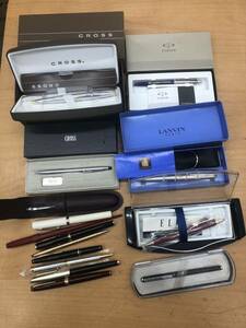 【c385】万年筆 おまとめ Mont Blanc PARKER PILOT クロス セーラー シェーファー ボールペン シャーペン