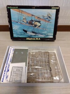 【F339】【未組立】 Eduard 1/48 Albatros W.4 Profipack 8084 アルバトロスW4 プロフィパック