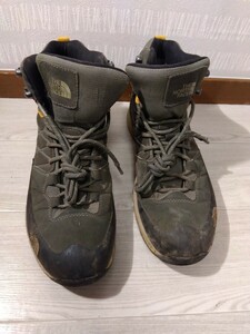 【F402】 THE NORTH FACE ノースフェイス GORE-TEX トレッキングブーツ vibram 28.0cm A4YN トレッキング シューズ 登山靴
