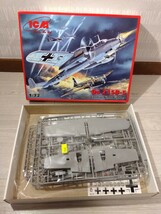 【F630】【未組立】 ICM 72302 1/72 Do 215B-5 WWⅡ German Night Fighter ドイツ軍 夜間戦闘機 第二次世界大戦 Hasegawa ハセガワ_画像1