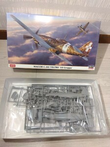 【F633】【未組立】 Hasegawa ハセガワ 07405 1/48 MACCHI C.205 VELTRO 155 Gruppo マッキ ベルトロ 第155航空群