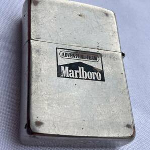 【遺品整理】1円〜 ZIPPO ジッポ Marlboro マルボロ リザード コンパス ヴィンテージ ライター シルバー 銀 アンティーク 喫煙具 オイルの画像3