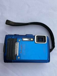 1 jpy ~ OLYMPUS Tough STYLUS TG-835 Olympus tough digital camera digital camera blue camera 