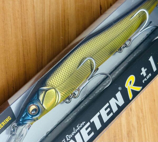 新品 Megabass メガバス ONETEN R+1 ワンテンR+1 M CHAMPAGNE KINKURO シャンパンキンクロ