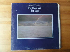 paul macneil / if it rains ●US盤●