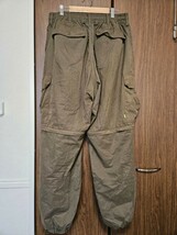 HUF ハフ 2WAY カーゴパンツ XL カーキ メンズ 6 POCKET EASY CARGO PANT 6ポケット イージーパンツ _画像2