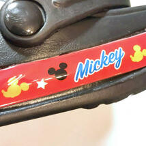 Disney サンダル クロックス調 軽量 23cm 黒 赤 ミッキー_画像3