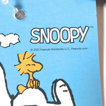 スヌーピー ビッグクーラーバッグ 大容量 保冷／保温 トート 青 SNOOPY_画像10