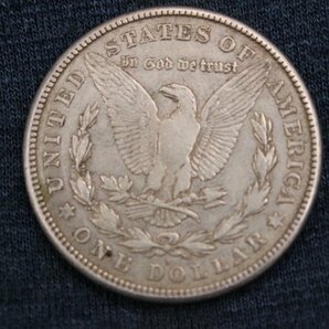 ○コイン(4）アメリカ モルガンダラー 1ドル銀貨 1921年 3枚セット 重量約26.6g 直径 約38mm リバティコインの画像3