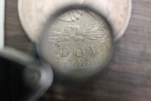 ○コイン(9）アメリカ モルガンダラー 1ドル銀貨 1898年 重量約26.7g 直径 約38mm　リバティコイン_画像5