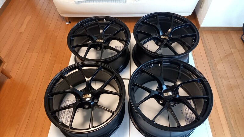 BBS RI-D 超超ジュラルミン DURA ブラック　BMW M2.M2C.M3.M4 PCD120 19インチ　ガリ無し極上中古美品 bbs ri-d