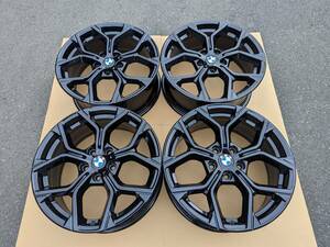 美品 BMW F48 X1 スタイリング 579 純正 18インチ 7.5J +51 PCD112 黒塗装品 4本