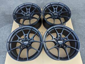  beautiful goods forged Rays Volkracing VR G025 18 -inch 9.5J +45 PCD114.3 mat black 4ps.