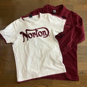 Norton ノートン　Tシャツ　コーデュロイシャツ　　　　　2枚セット